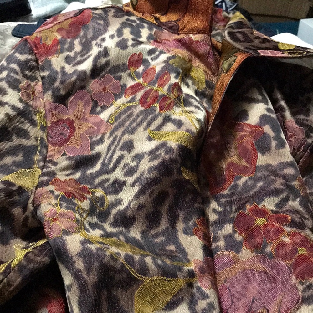 Floral blazer